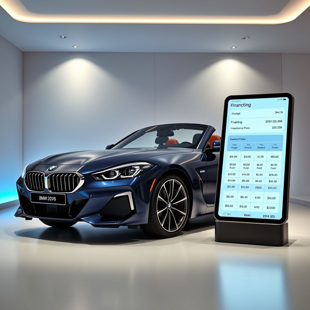 ตารางผ่อนดาวน์ BMW Z4 20252026 ที่คุ้มค่าที่สุด